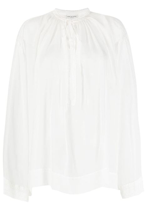 Camicia semitrasparente con ricamo DRIES VAN NOTEN | Camicia | CEBONEMB2322001